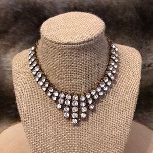 Egyptian goddess style gold and diamond necklace